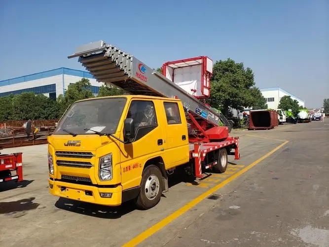 西华附近云梯车出租 砂石搬运